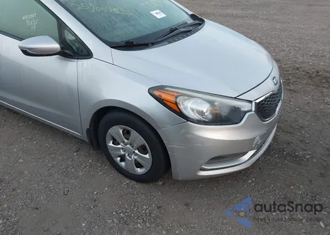 2015 Kia Forte Lx из США, поврежденный, VIN KNAFK4A62F5287039